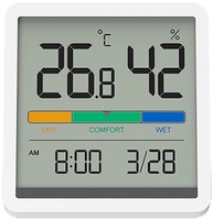Термометр-гигрометр MIIIW Mute Thermometer And Hygrometer Clock S210 MW22S06