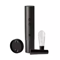 Электрический штопор HuoHou Electric Wine Opener Black EWO-N1 4in1 (HU0237)