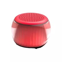 Портативная колонка Velev TWS Colorful Lighting Bluetooth Stereo Red